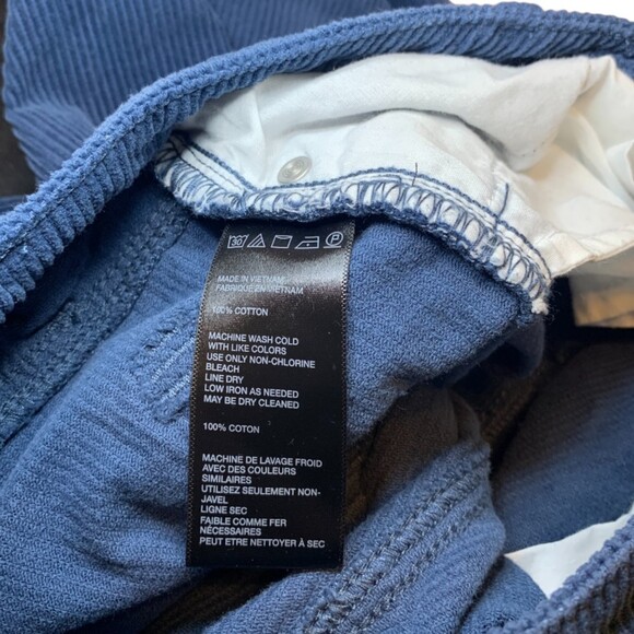 BDG Urban Outfitters Mom High-Rise Corduroy Pants Blue Size 25 - Picture 6 of 6